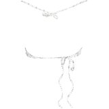 KARL LAGERFELD BEACHWEAR SWIMSUIT TOP WOMEN WHITE | ePonuda.com
