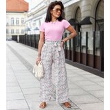 UR/CEO Multicolor floral pleated women&#039;s pants Saida cijene