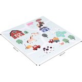 ECO TOYS velika Eva pjenasta podloga za djecu farma,bijela 90,5 x 90,5 cm 21 kom | shoptok.hr