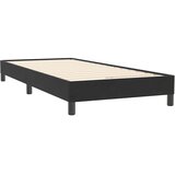 Box spring krevet bez madracem crni 80 x 220 cm baršunasti | shoptok.hr