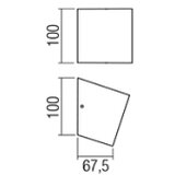  Redo 01-1318 - LED zidna svetiljka TOBIKO LED/6W/230V CRI 90 crna | Eponuda.com