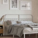  Metalno uzglavlje bijelo 160 cm | shoptok.hr