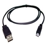 Gembird USB 2.0 A-plug to micro usb b-plug data cable black 1.8M (71) CCP-mUSB2-AMBM-1.8M** Cene