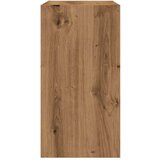 vidaXL Stranska mizica artisan hrast 50x26x50 cm inženirski les | Shoptok.si