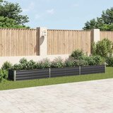  Povišena vrtna gredica pocinčani čelik 480x80x45 cm antracit Cijene