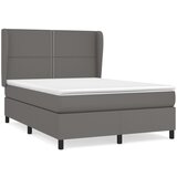 The Living Store Box spring postelja z vzmetnico siva 140x200 cm umetno usnje - Box Spring Postelja, (21521202) | Shoptok.si