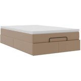  Okvir kreveta s madracem cappuccina 120x200cm umjetna koža | Eponuda.com