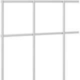 PANEL vrtne ograde 48 kom. 100 x 30 cm Pocinčani čelik Srebrna | shoptok.hr