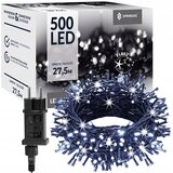 springos 500LED BOŽIČNE LUČKE ZUNANJA SVETLOBNA ZAVESA IP44 HLADNO BELA FLASH, (21638610) | Shoptok.si