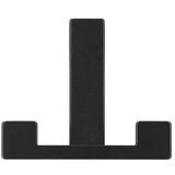 SIRO Garderobna kuka (D x Š x V: 70 x 61 x 40 mm, Broj kuka: 2 Kom., Crna) | shoptok.hr