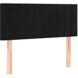  Uzglavlje crno 90x5x78/88 cm baršunasto | shoptok.hr