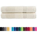  Ručnici za saunu SOLUND 2 kom krem 80 x 200 cm 600 gsm | shoptok.hr