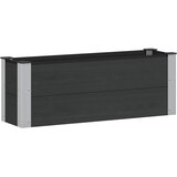 vidaXL Vrtna visoka greda Črna 100 x 30 x 36 cm, (5000287854) Cene