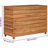 In Visoka greda 100x40x72 cm reciklirana tikovina in jeklo | Shoptok.si