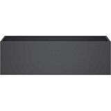 Vrtna saksija Antracit 80 x 30 x 30 cm Čelična vrata | shoptok.hr