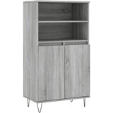  Visoka komoda siva sonome 60x36x110 cm od konstruiranog drva | shoptok.hr