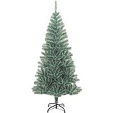  Umjetno božićno drvce 300 LED s kuglicama i snijegom 210 cm | shoptok.hr