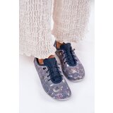 ARTIKER Boto Ladies Leather Derby Shoes Made Of Natural Leather Patterned | ePonuda.com