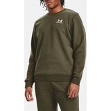 Under Armour Sweatshirt UA Essential Fleece Crew-GRN - Men Cijene