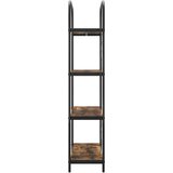  Polica Dimljeni hrast 80 x 30 x 146 cm Konstruirano drvo | shoptok.hr