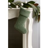 Aberto Design Novogodišnja ukrasna čarapa Pelush, Zelena | ePonuda.com