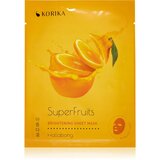 KORIKA SuperFruits Everyday Set of 7 Face Sheet Masks set maski za lice | shoptok.hr