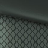 Dieter Knoll OBOJESTRANSKA POSTELJNINA SNAKO 140/200 cm saten zelena | Shoptok.si