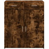  Komoda boja dimljenog hrasta 80x42,5x93 cm konstruirano drvo | Eponuda.com