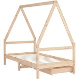  Okvir za dječji krevet s ladicama 80x160 cm od masivne borovine | Eponuda.ba