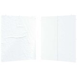  Zid šatora za zabavu 2 pcs Bijela 200 x 195 cm PE i čelik | shoptok.hr