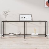 vidaXL Konzolni stol prozirni 200 x 35 x 75,5 cm od kaljenog stakla Cijene