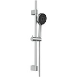 Wenko Tuš garnitura iz nerjavečega jekla v srebrni barvi z ročno prho/z drsnim nosilcem 70 cm Softwater – | Shoptok.si