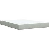 Krevet s oprugama i madracem svjetlosivi 140x190 cm baršunasti | shoptok.hr