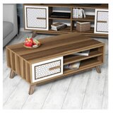 Hanah home Klub sto Ayla 105x38,2x60​cm Orah | Eponuda.ba