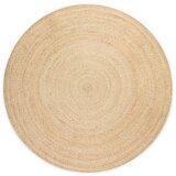 Hanse Home Obostrani okrugli tepih od jute u prirodnoj boji ø 100 cm Braided Ivory – Cijene