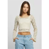 UC Ladies Ladies Cropped Lace Longsleeve softseagrass