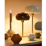 Light & Living Smeđa stolna lampa s metalnim sjenilom (visina 34 cm) Surin – | shoptok.hr