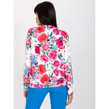 RUE PARIS Sweatshirt-RV-BL-8116.86P-white-pink | Shoptok.si