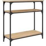  Konzolni stol boja hrasta sonome 75x29x75 cm konstruirano drvo | shoptok.hr