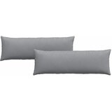  Jastučići za sofu 2 pcs Svijetlo siva 120 x 40 cm tkanina | shoptok.hr