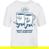 Mister Tee Women's T-shirt Daily Espresso white | shoptok.hr