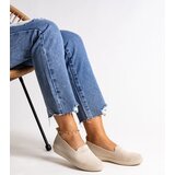 Gemre Beige slip-on fabric sneakers Shadhi | shoptok.hr