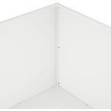  Vrtna saksija 2 kom. Bijela 100 x 100 x 40 cm Čelična vrata | shoptok.hr