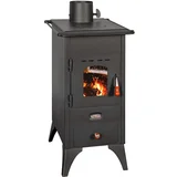 kamin priti mini sp, crni