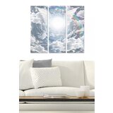 Wallity MDF155301497 multicolor decorative mdf painting (3 pieces) | ePonuda.com