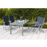 Gardenson Set Zložljivih Vrtnih Stolov Amalfi, 2 Kos, Temno Modra | Shoptok.si
