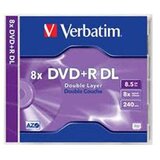  DVD+R DL, VERBATIM,8,5 GB,8X,MATT SILVER JC Cijene