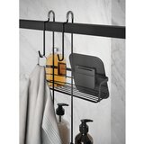 Metaltex Mat crna željezna viseća kupaonska polica Lava – | shoptok.hr