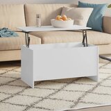  Stolić za kavu sjajni bijeli 102x55,5x52,5 cm konstruirano drvo | shoptok.hr