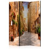  Paravan u 3 dijela - Colourful Street in Tuscany [Room Dividers] 135x172 | shoptok.hr